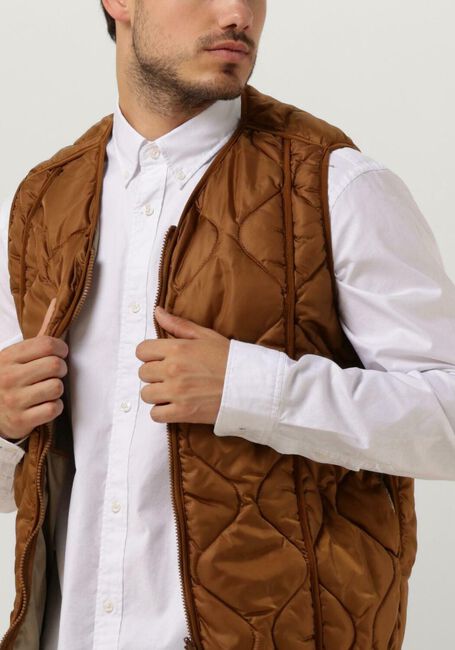 FORÉT Veste sans manches FRESH REVERSIBLE LINER VEST en bronze - large