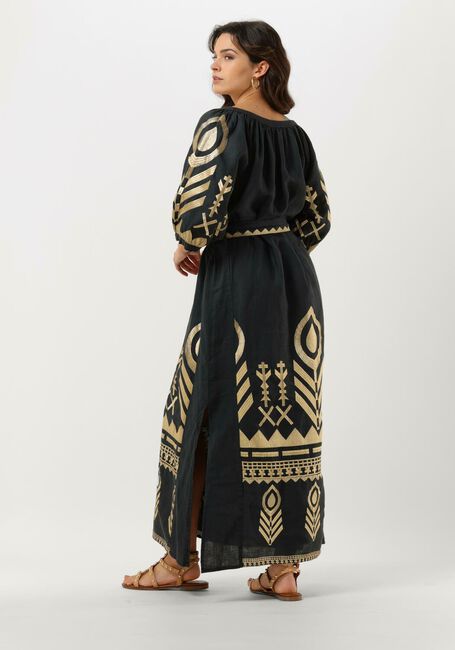 GREEK ARCHAIC KORI Robe maxi 230539 en noir - large