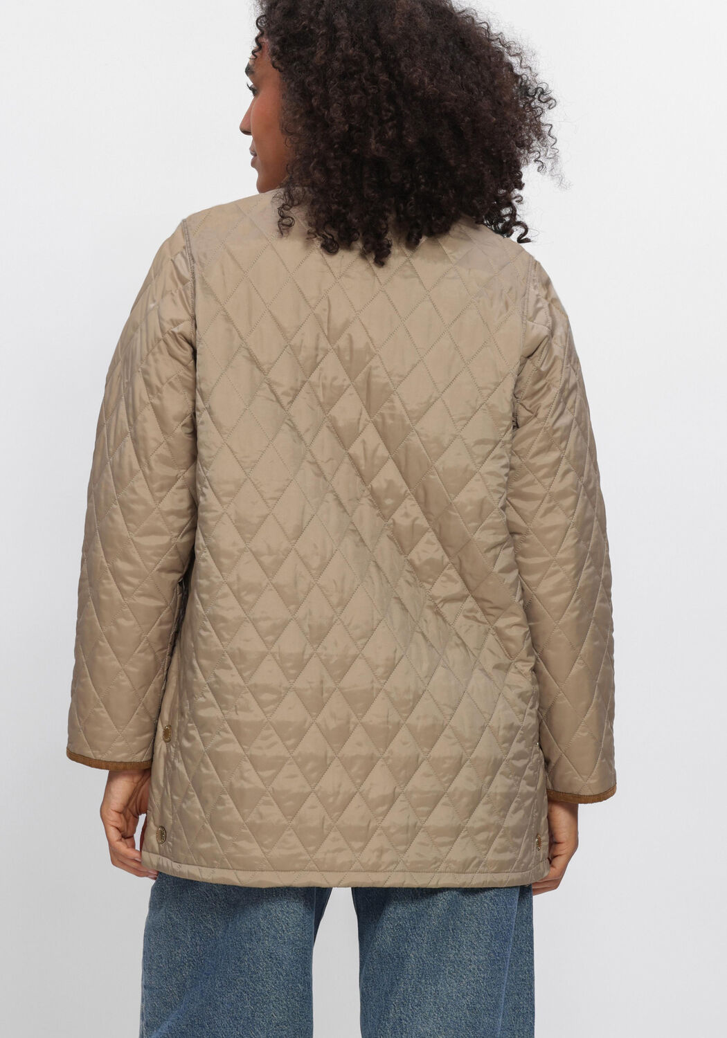 BARBOUR Veste matelass&eacute; ICONS MODERN LIDDESDALE QUILTED JACKET en beige - large