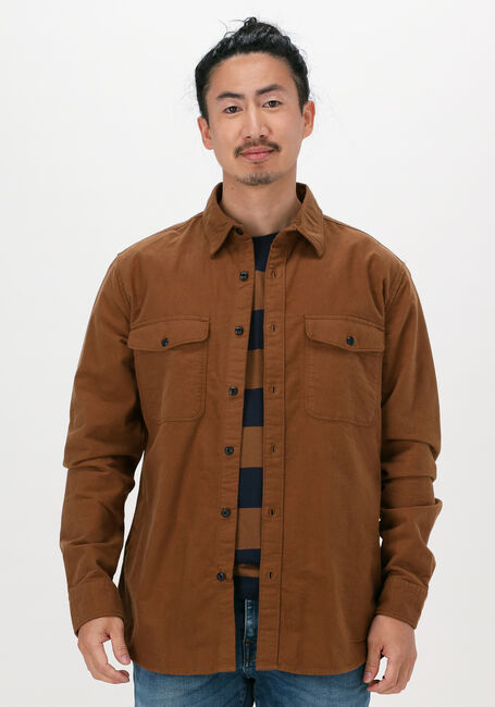 SELECTED HOMME Surchemise SLHREGTHOMAS SHIRT LS W en camel - large