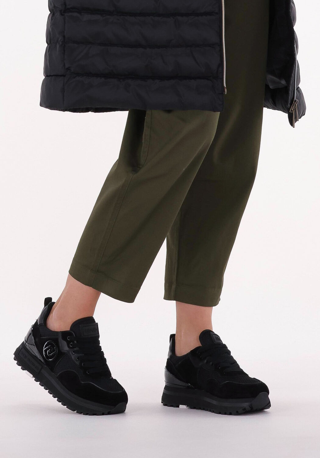 Zwarte LIU JO Sneakers MAXI WONDER 52 - large