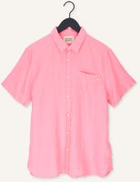 Roze SCOTCH & SODA Casual overhemd REGULAR FIT GARMENT-DYED LINEN SHORTSLEEVE SHIRT Roze SCOTCH & SODA Casual overhemd REGULAR FIT GARMENT-DYED LINEN SHORTSLEEVE SHIRT - medium