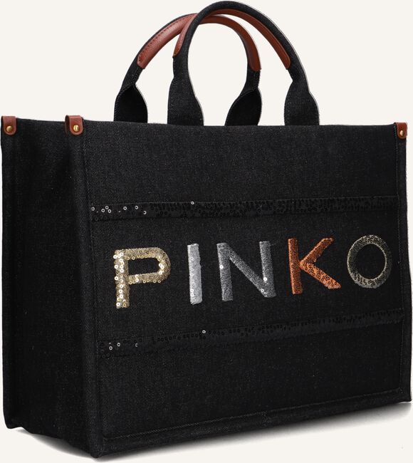 Zwarte PINKO Shopper SHOPPER DENIM Zwarte PINKO Shopper SHOPPER DENIM - large