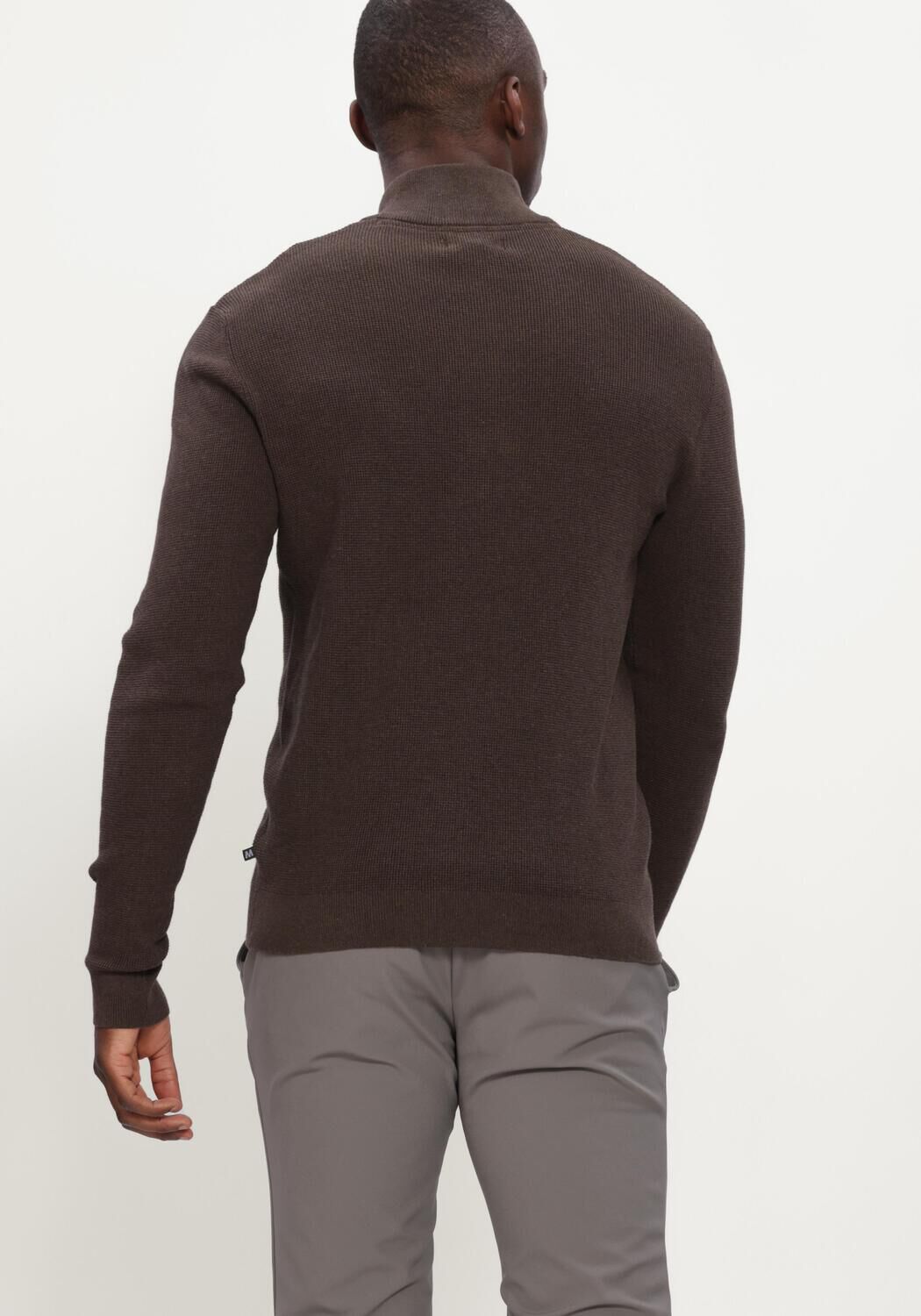 MATINIQUE Pull MALAGOON Z en marron - large