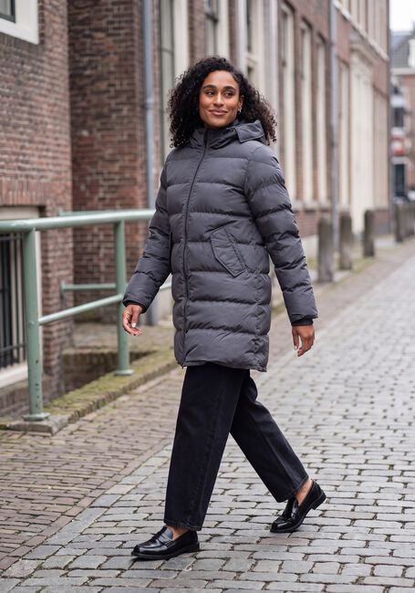 Grijze AIRFORCE Gewatteerde jas JADE JACKET - large
