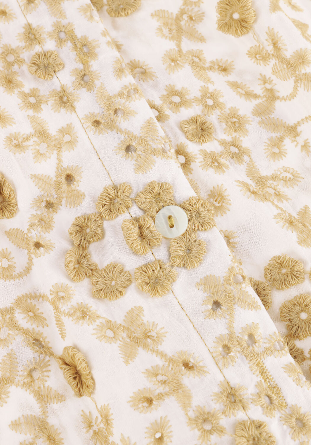 AAIKO LIEN 2 TONE CO 530 Blouses en jaune - large