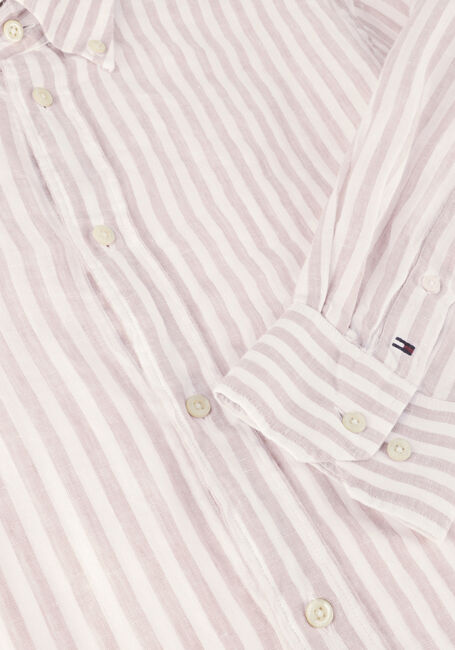 Beige TOMMY HILFIGER Casual overhemd DC BOLD LINEN STRIPE SHIRT Beige TOMMY HILFIGER Casual overhemd DC BOLD LINEN STRIPE SHIRT - large