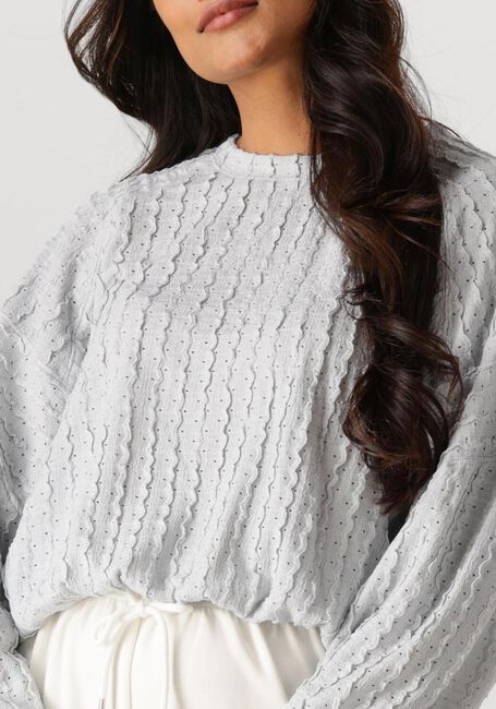 Lichtblauwe STUDIO AMAYA Trui LUCIE TOP - large