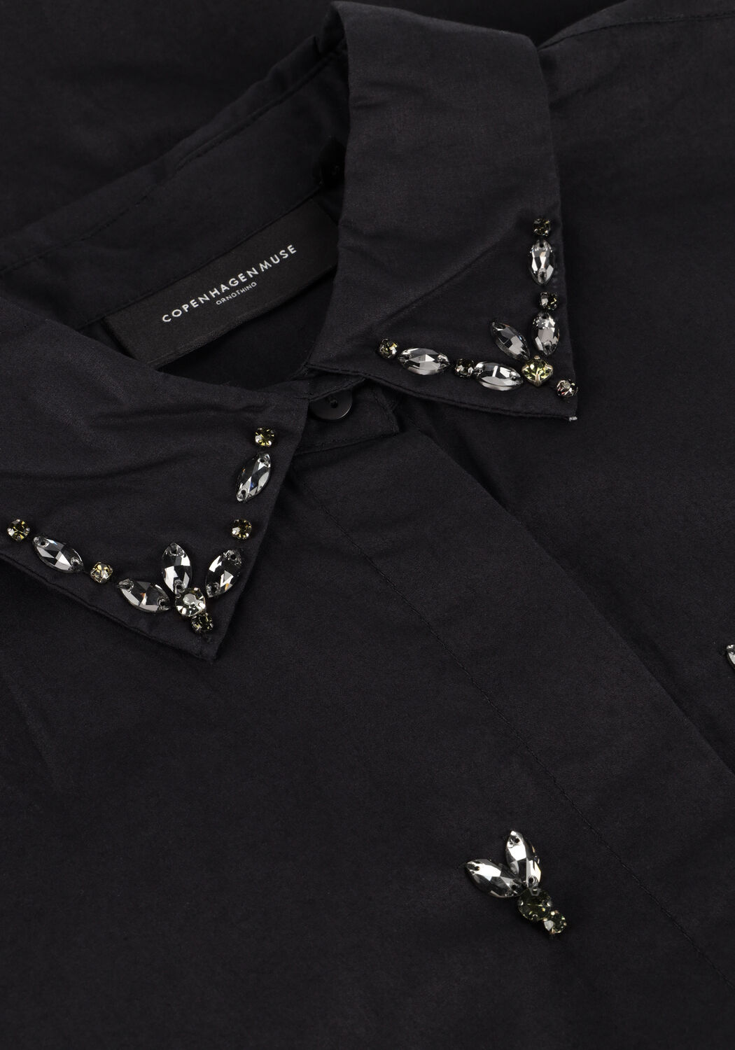 Zwarte COPENHAGEN MUSE  CMVATAN-SHIRT - large