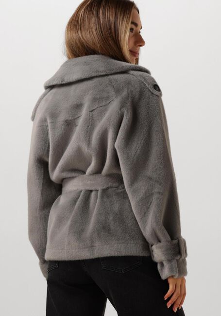 IBANA Manteau en fausse fourrure CRISTEL en gris - large