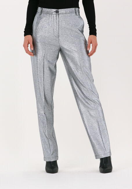 Zilveren SELECTED WOMEN Pantalon SANA HW TAPERED PANTS - large