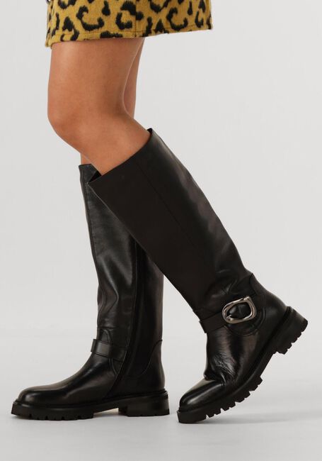 STEFANO LAURAN Bottes hautes PE2053 en noir - large