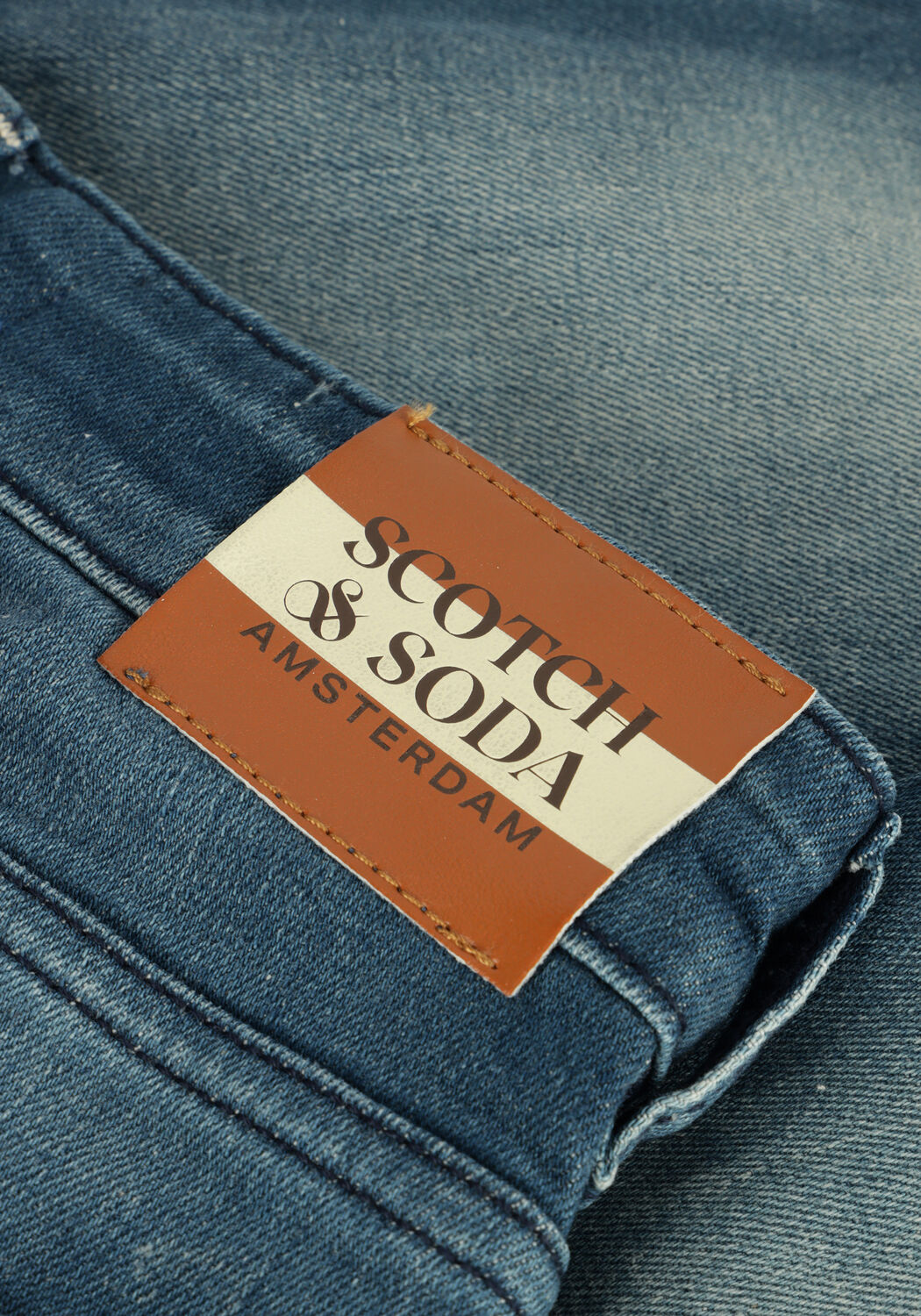 SCOTCH & SODA Slim fit jeans 168357-22-FWBM-C85 en bleu - large