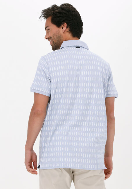 Lichtblauwe VANGUARD Polo SHORT SLEEVE POLO PIQUE STRETCH - large