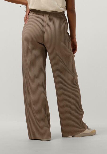 Bruine Y.A.S. Wijde broek YASALISA HW PANT - large