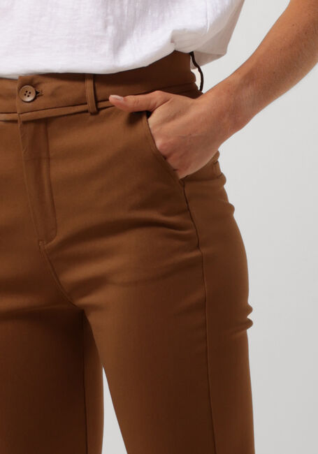 MINUS Pantalon évasé CARMA FLARED PANTS en camel - large