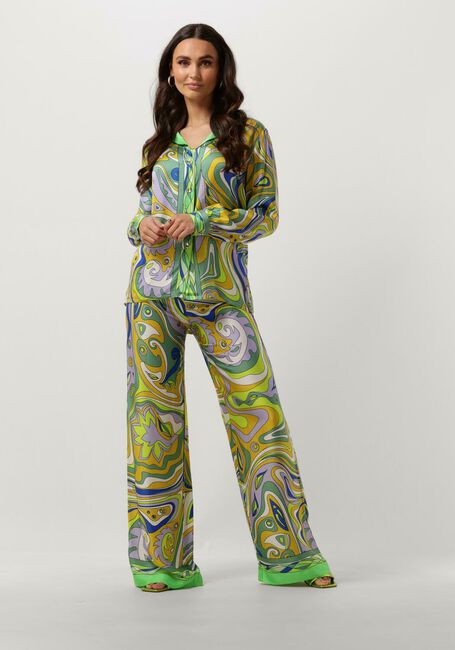 Groene ANA ALCAZAR Pantalon TROUSERS - large