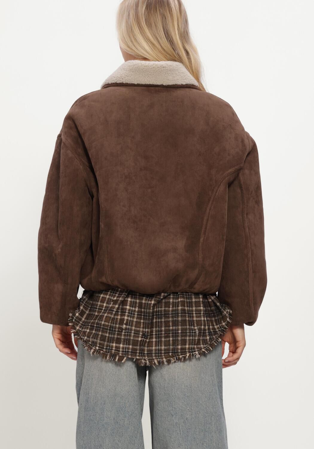 CIRCLE OF TRUST Jack DAPHNE JACKET en marron - large