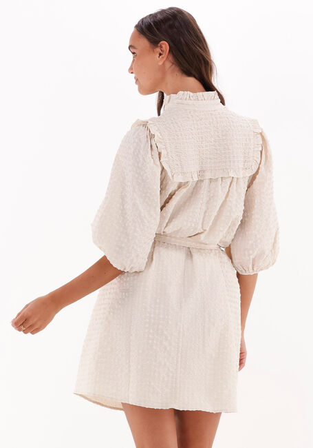 SELECTED FEMME Mini robe CORY 3/4 SHORT SMOCK DRESS B Écru - large