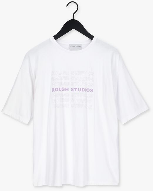 Witte ROUGH STUDIOS T-shirt BRIXTON TEE - large