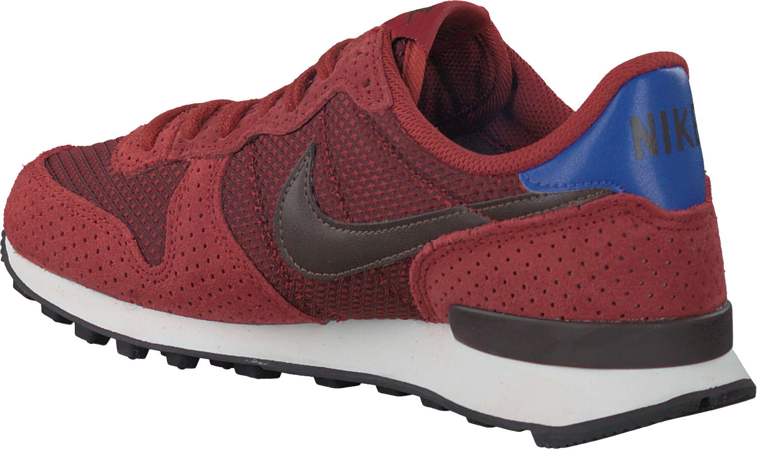 rode nike schoenen