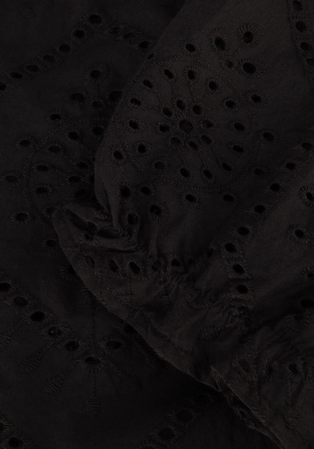 Zwarte NEO NOIR  ODESA EMBROIDERY BLOUSE - large