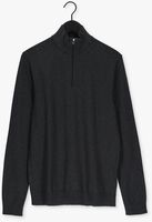 SELECTED HOMME Pull SLHBERG HALF ZIP CARDIGAN B Anthracite