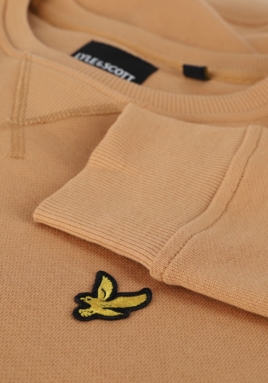 LYLE & SCOTT Chandail CREW NECK SWEATSHIRT en orange - large