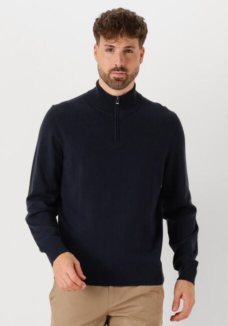Donkerblauwe BOSS BLACK Trui HEMARLO - large