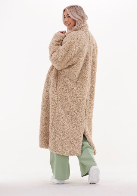 SUMMUM Manteau Teddy COAT TEDDY en beige - large