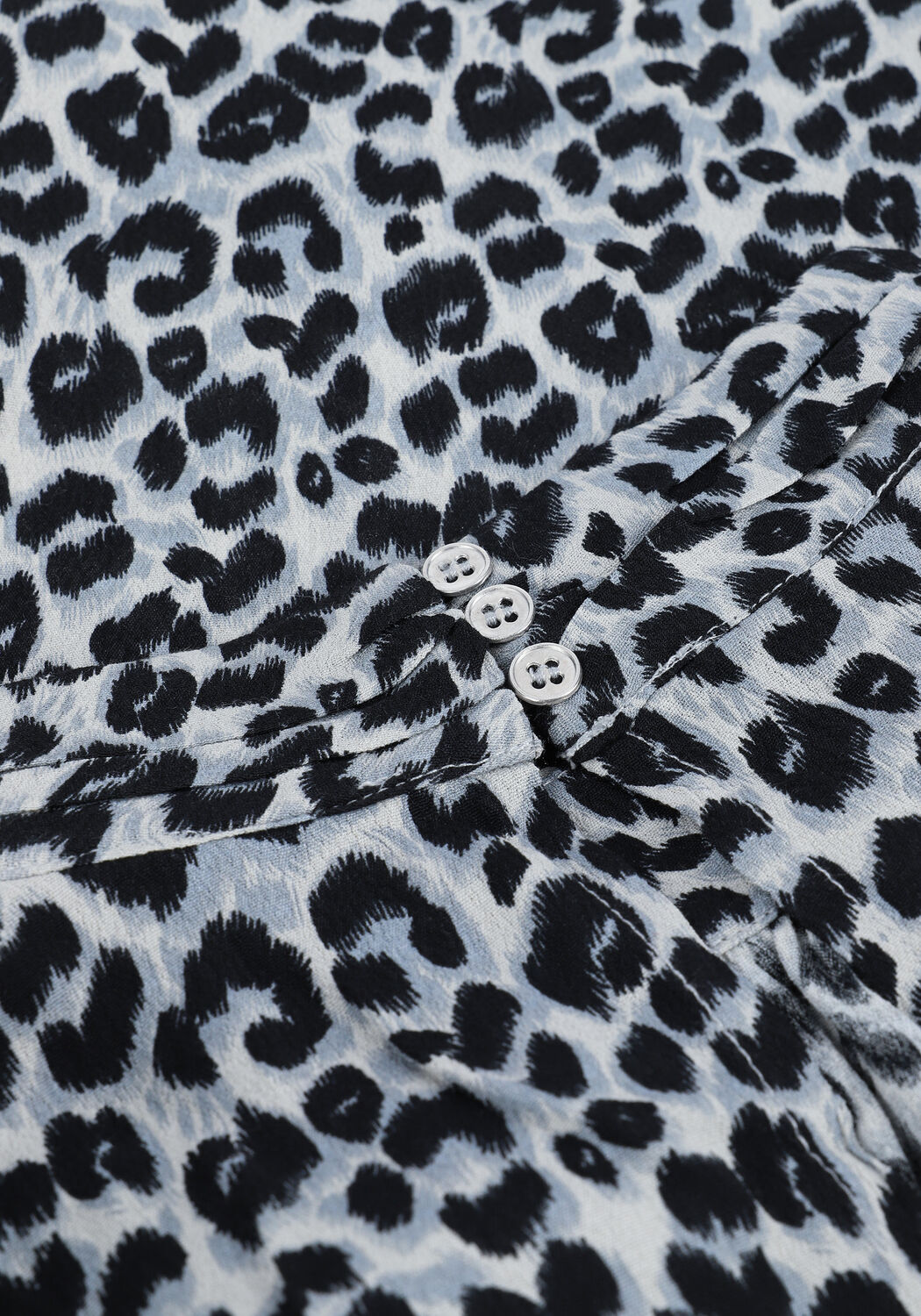 Grijze CO'COUTURE Maxi jurk CLEO ANIMAL FLOOR DRESS - large