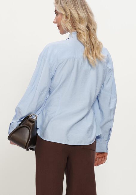 Blauwe MSCH COPENHAGEN  MSCHSELMA SHIRT - large