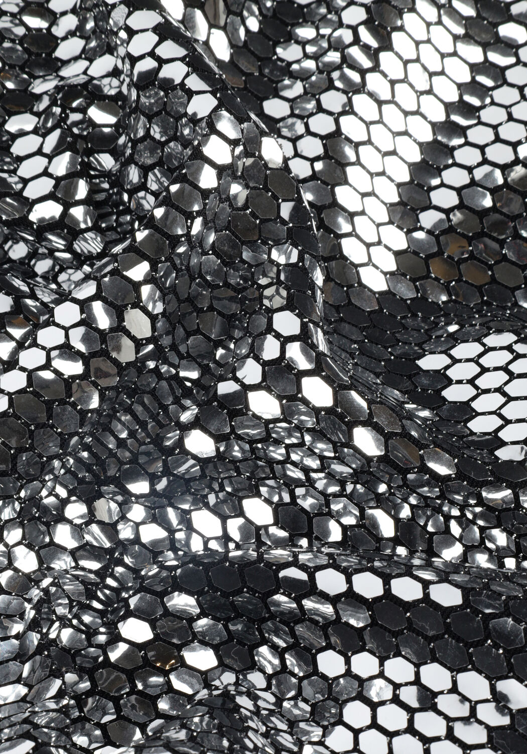 NOTES DU NORD Mini robe EZRA DRESS en argent - large