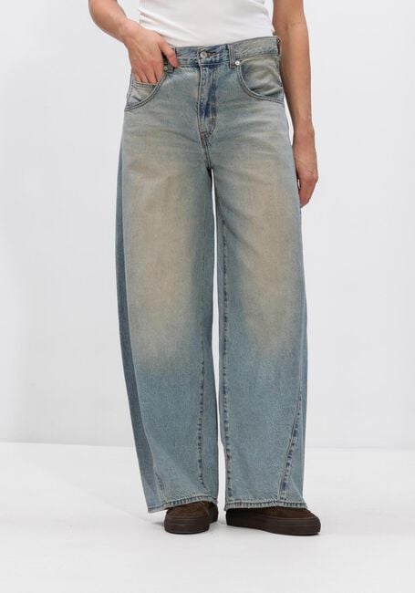 Lichtblauwe LEVI'S Wide jeans SUPER BAGGY BARREL - large