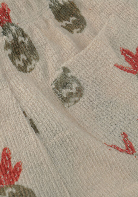 Ecru PLAY UP Korte broek PRINTED EMBELLISHED JERSEY SHORTS - large