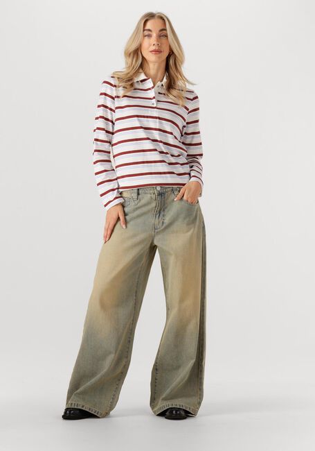 Blauwe ABRAND JEANS Wide jeans LOW MEGA BABBY GWEN - large