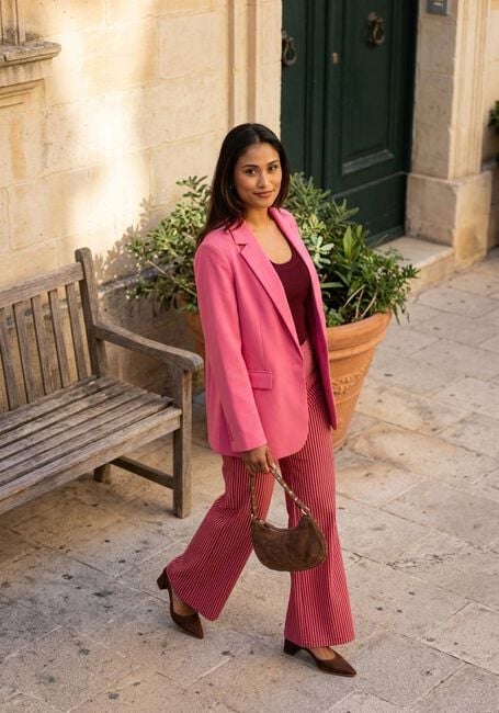 YDENCE Blazer BLAZER MAISIE en rose - large