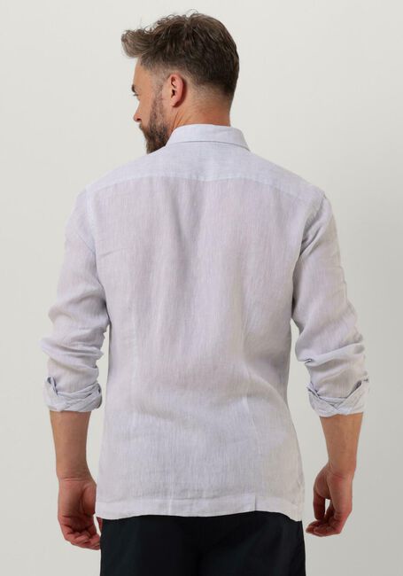 Grijze GENTI Casual overhemd LINNEN S7054-1120 - large