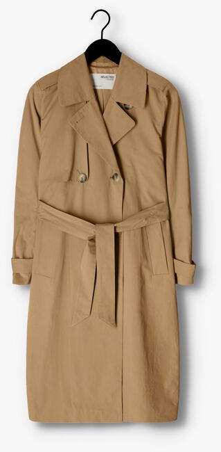 Beige SELECTED FEMME  SLFSIA TRENCH COAT B - large
