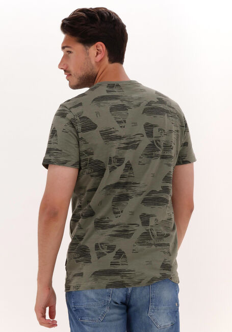 PME LEGEND T-shirt SHORT SLEEVE R-NECK SLUB JERSEY en vert - large