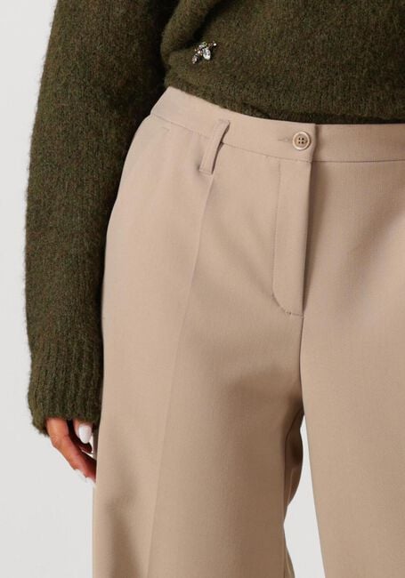 SUMMUM Pantalon TROUSERS FOAM UNI en beige - large