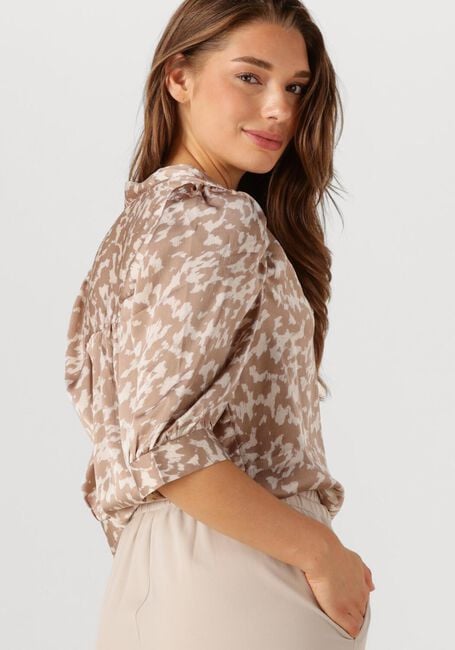 NEO NOIR ROELLA GRAPHIC FADE BLOUSE Blouses Sable - large