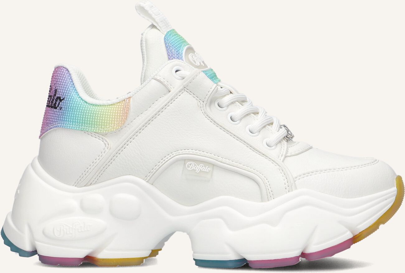 Witte BUFFALO Sneakers BINARY C Omoda