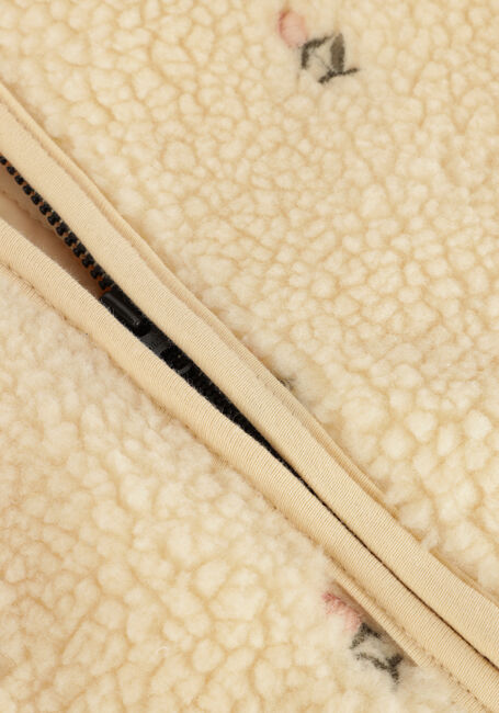 Ecru LIL' ATELIER Jassen NBFNALO LOOSE SHERPA JACKET LIL - large