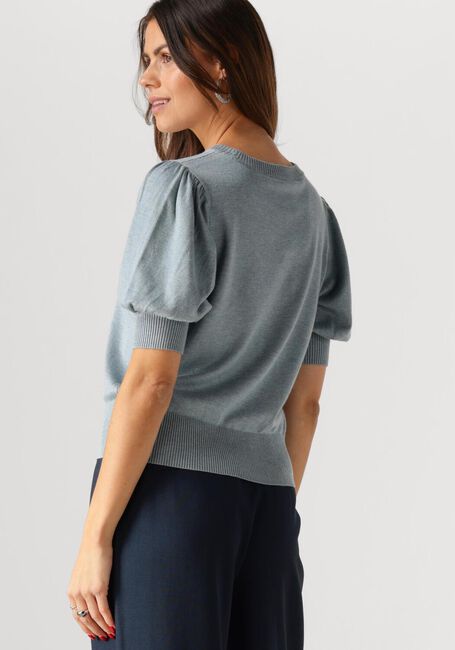 MINUS Haut LIVA KNIT TEE en bleu - large