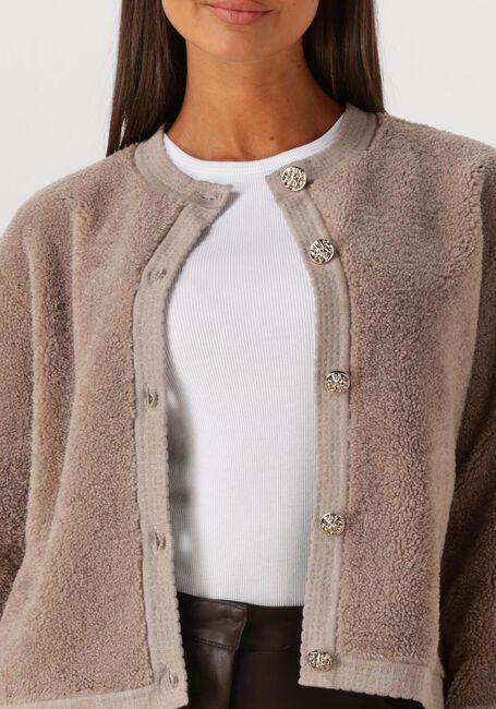 NOTRE-V Gilet NV-GIA en taupe - large