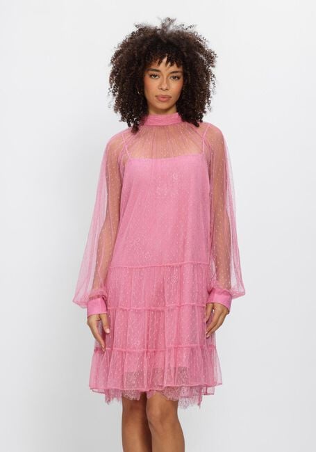 Roze TWINSET MILANO Mini jurk 261TP2771 - large