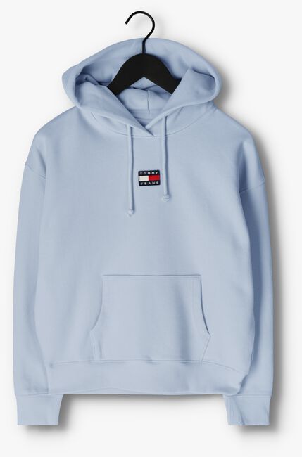 TOMMY JEANS Chandail TJW TOMMY CENTER BADGE HOODIE Bleu clair - large