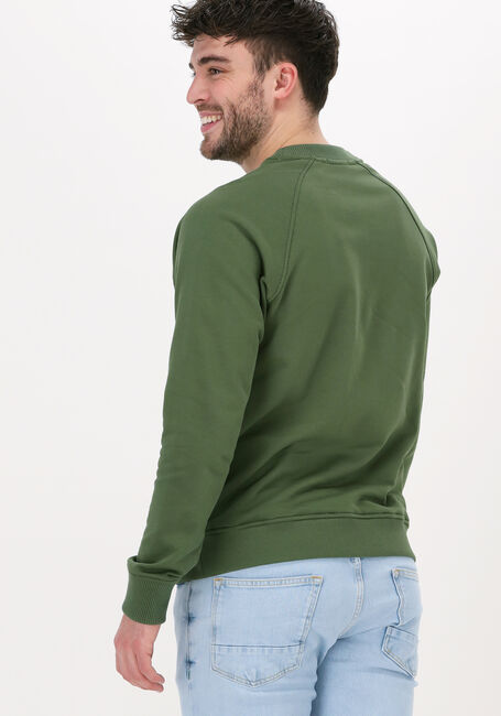 Groene SCOTCH & SODA Sweater CREWNECK LOGO FELPA SWEATSHIRT IN ORGANIC COTTON - large