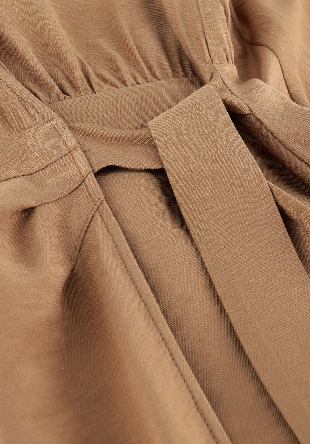 ANOTHER LABEL Mini robe CIEL DRESS S/S en marron - large